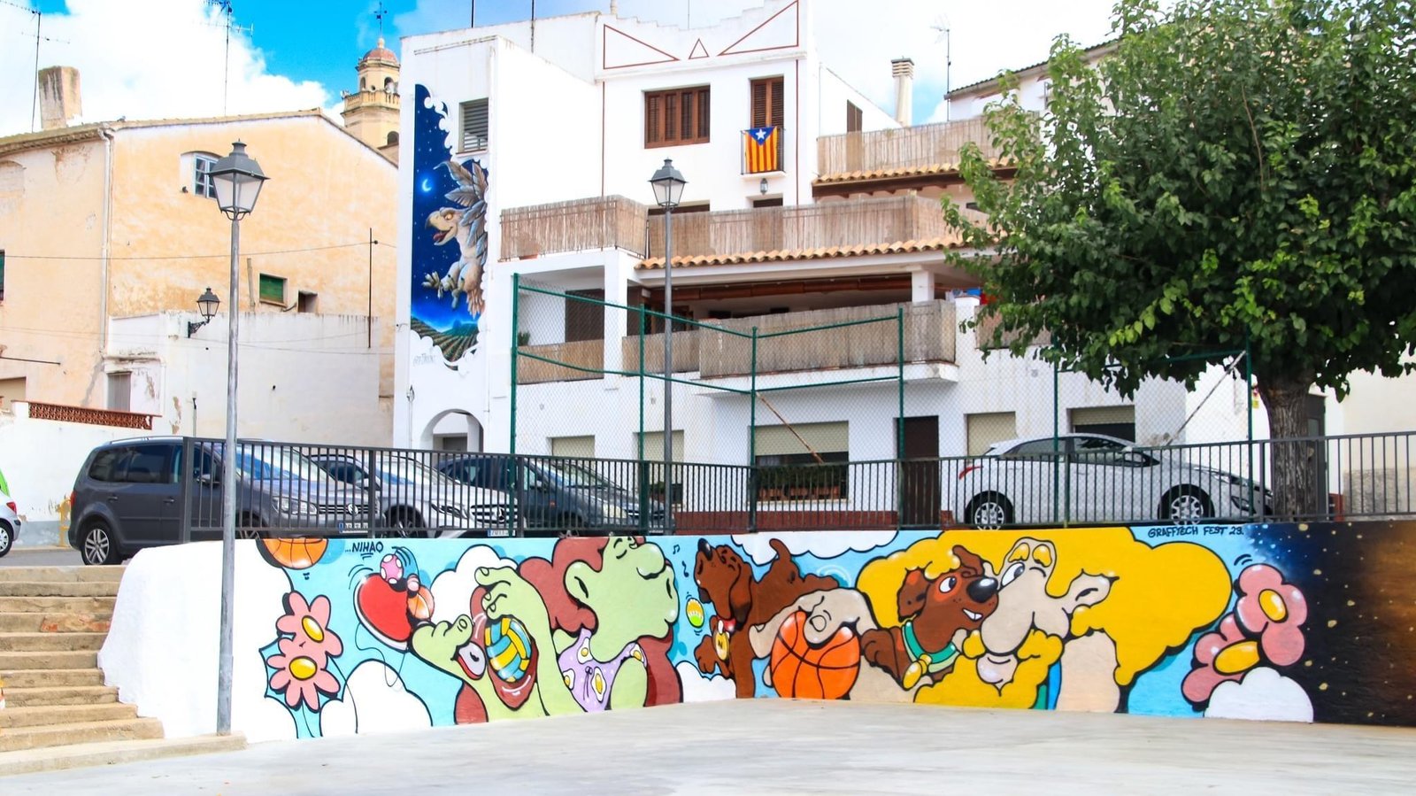 Mural món color