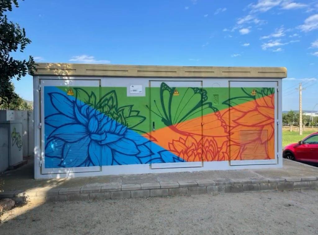 Mural papallones