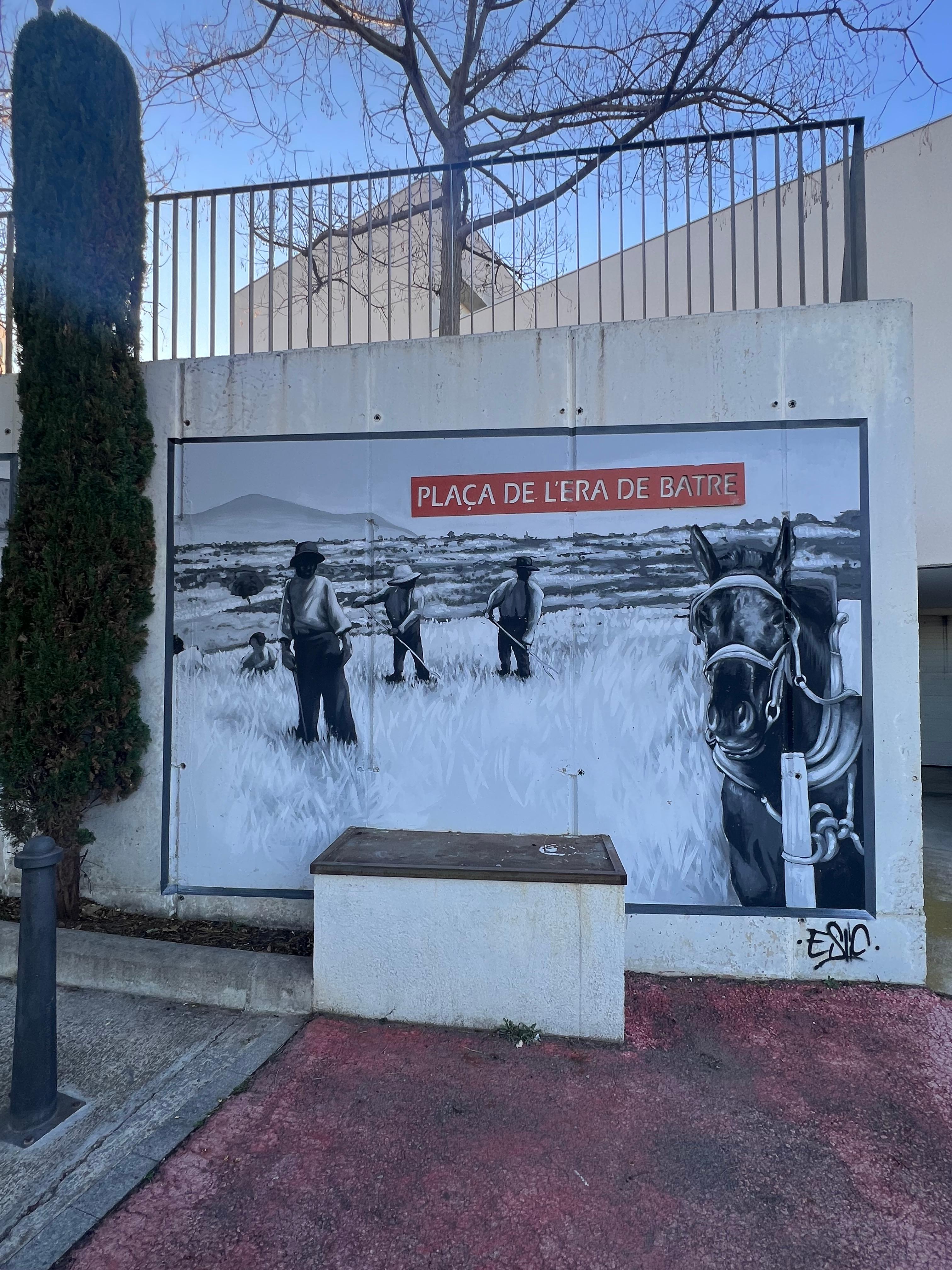 Galería: Mural escenes l´Era de batre - Imagen 2