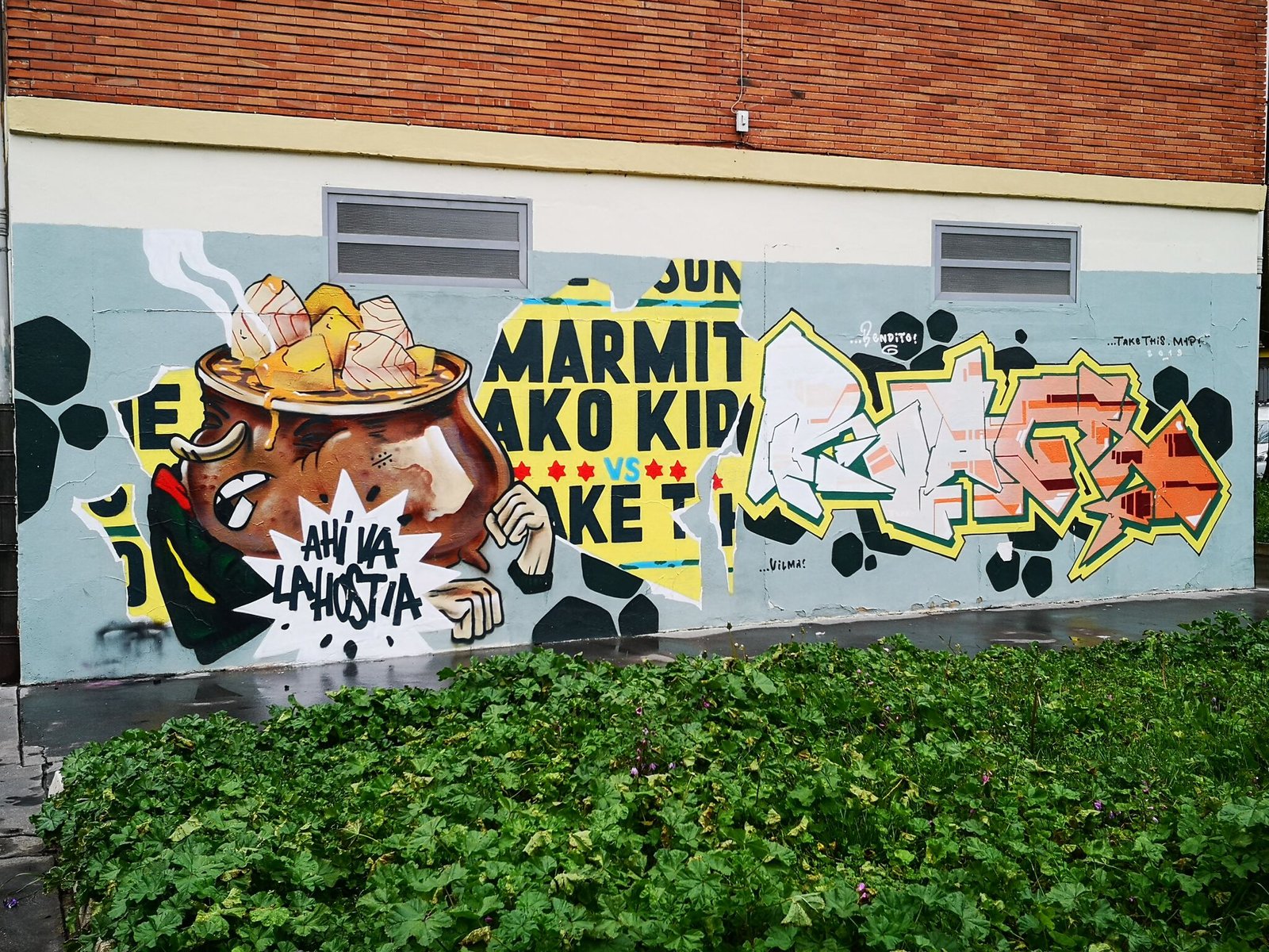 Lettering by Bendito Rage